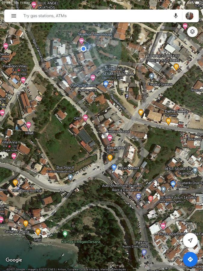 Skiathos Town House Bagian luar foto